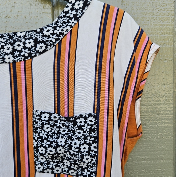 Anthropologie Porridge Petani Pocket Tee. - Picture 6 of 10